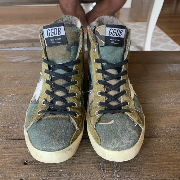 Golden Goose Shoes - GGDB Camo Francys